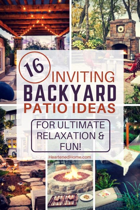 16 Inviting Backyard Patios For Relaxing Summer Nights