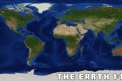 Popular minecraft youtuber pippenfts may be offering the next best thing. Re-creating Earth in 1:1500 scale in Minecraft - The Verge