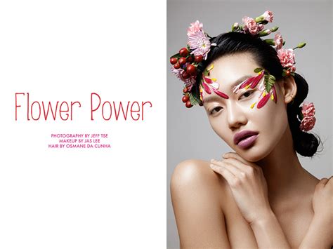 Exclusive Jessie Li By Jeff Tse In Flower Power Fashion Gone Rogue