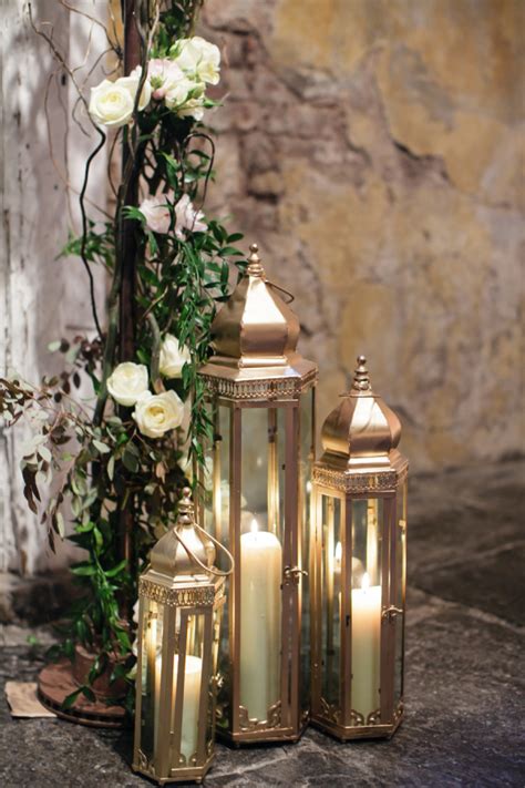 Pillar Candle Lanterns Elizabeth Anne Designs The Wedding Blog