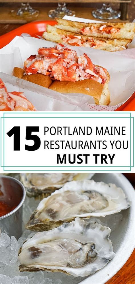 Portland, maine (cnn) — for johanna corman, drinks are her game. 15 Portland Maine Restaurants You Must Try | Portland ...