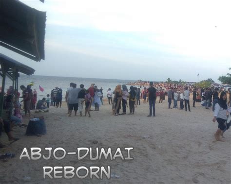 Pesona Keindahan Pantai Koneng Di Kota Dumai Riau