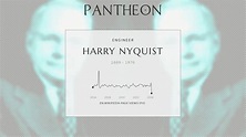 Harry Nyquist Biography - Swedish-American physicist and electrical ...