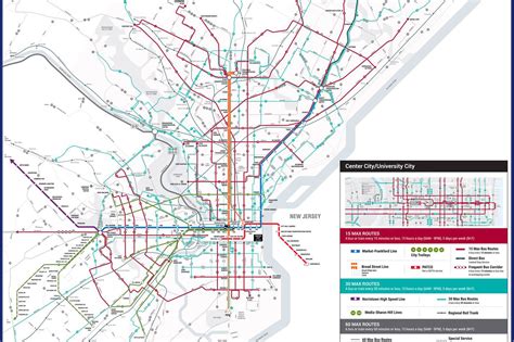 Septa Starts To Roll Out New Transit Map Curbed Philly