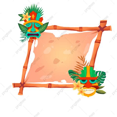Hawaiian Border Png Vector Psd And Clipart With Transparent