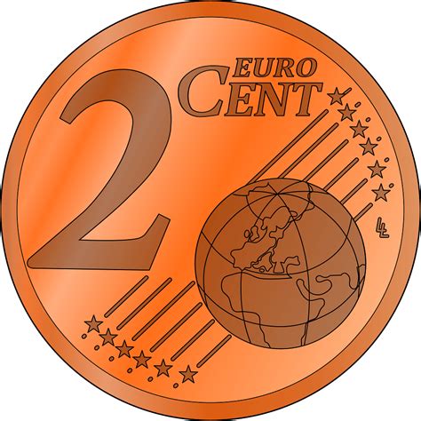 Download Coin 2 Euro Cent Transparent Png