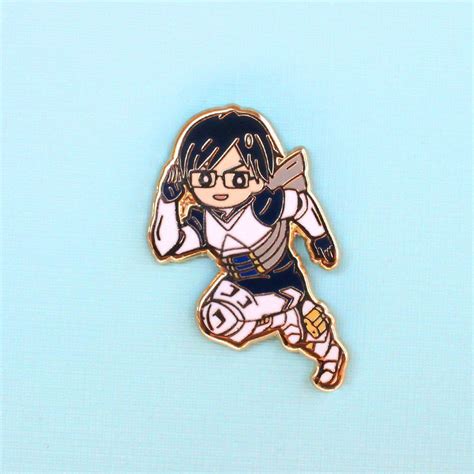 Our products also make perfect gifts for an anime lover. Iida Enamel Pin | My hero academia merchandise, Cute pins ...