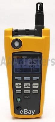 Fluke 975 AirMeter Indoor Air Quality IAQ Meter With Velocity Probe 975V