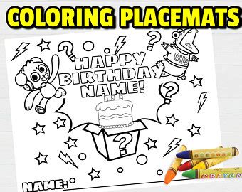 The figures average about 3.5 to 4 tall and are very detailed in their colors and design. Printable Ryans World Coloring Pages - Free Printable ...