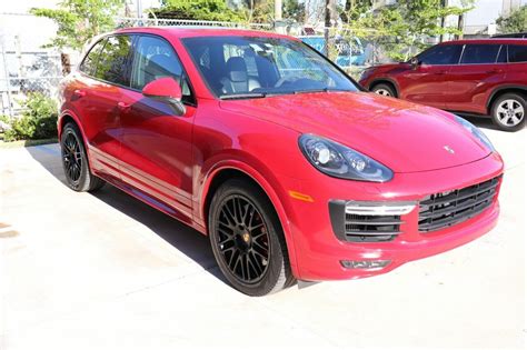 2016 Porsche Cayenne Gts 1 Owner Panoramic Roof Suedeleather