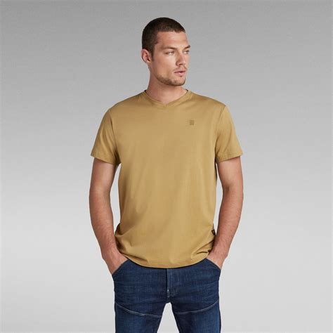 Base S T Shirt Brown G Star Raw