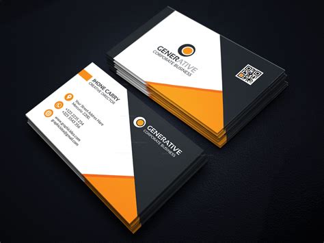 Use a word business card template to design your own custom cards by adding a logo or tagline. EPS Creative Business Card Design Template 001596 ...