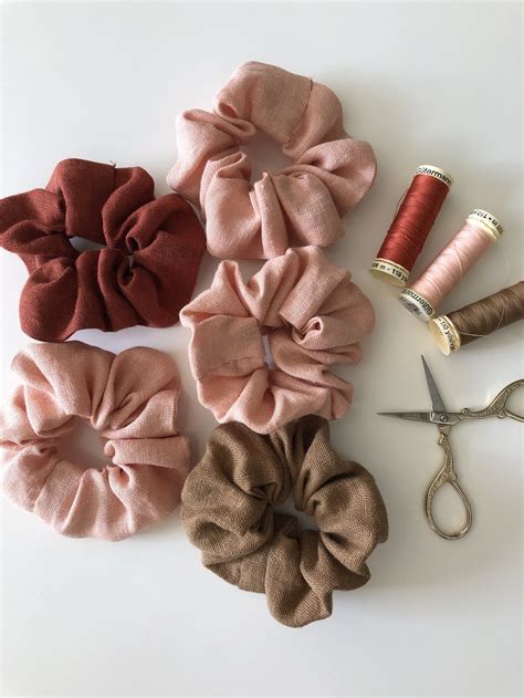 Linen Scrunchies Sold In These Options