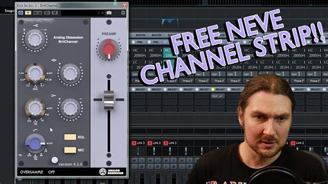 Free Plugin Friday Analog Obsession Britchannel Neve Channel Strip