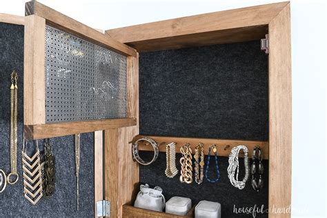 Wall Hanging Jewelry Organizer Diy