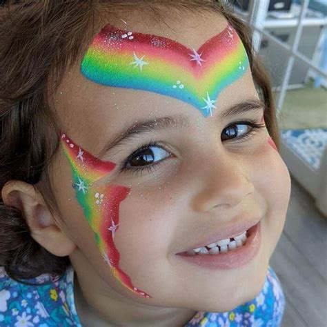 Rainbow Lorikeet 1 Inch One Stroke Face Paint By Face Paint World 30g Face Paint World