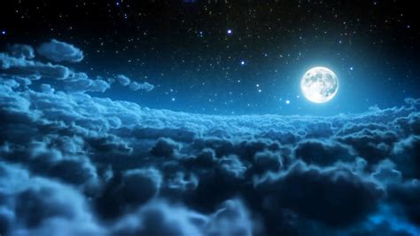 Sky Moon Clouds Nature Wallpapers Hd Desktop And Mobile Backgrounds Images