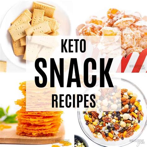 50 Easy Low Carb Keto Snacks Ideas And Recipes Wholesome Yum