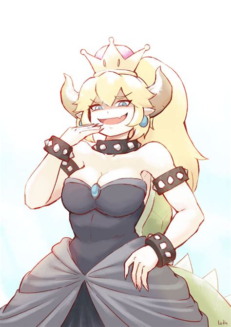 bowsette by lutherniel bowsette know your meme