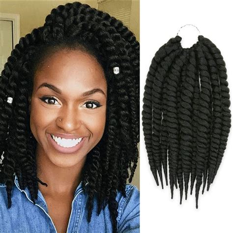 Buy 6 Packs 12 Inch Au Then Tic 2x Jumbo Senegalese Twist Crochet Braid