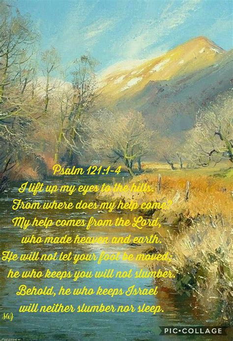 Psalm 1211 4 Bible Study Verses Psalms Scripture