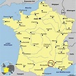 Tô indo para a França: Mapas de NÎMES