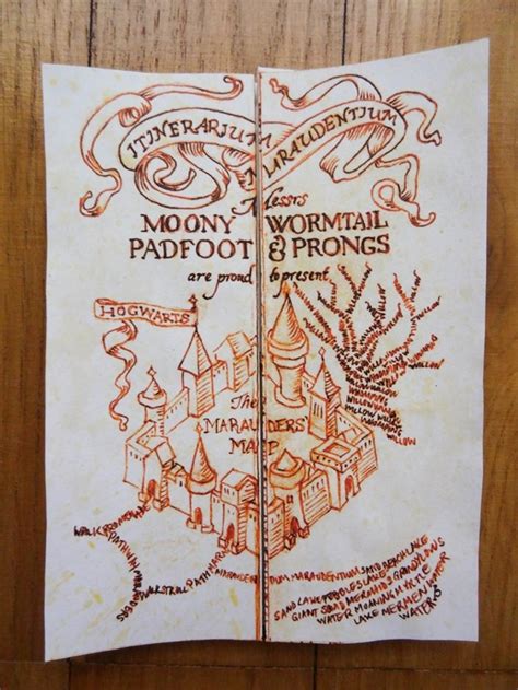 Check spelling or type a new query. Potter Frenchy Party - Mini marauder's map - Harry Potter DIY | Friend Stuff | Pinterest ...