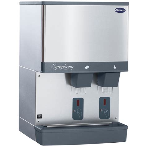 follett 50ci425w s symphony countertop water cooled ice maker and water dispenser 50 lb