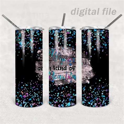 20 Oz Tumbler Sublimation Designs Be Your Own Kind Of Etsy
