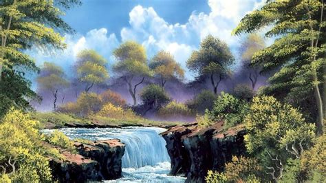 Real Bob Ross Painting At Explore Collection Of
