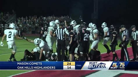 Mason Comets 24 Oak Hills Highlanders 14