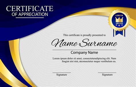 Certificate Of Appreciation Template For Business Company 11124135