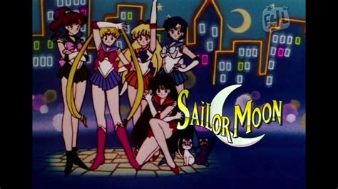 Sailor Moon Dic English Dub Opening Intro Title Card Theme Hd Version Youtube