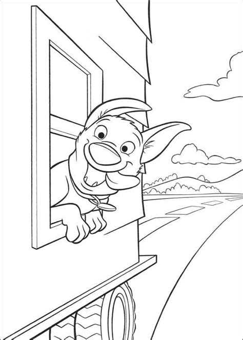 Best friends should be cherished, adored and celebrated. Bolt Coloring pages 29 | Cartoon coloring pages, Coloring ...