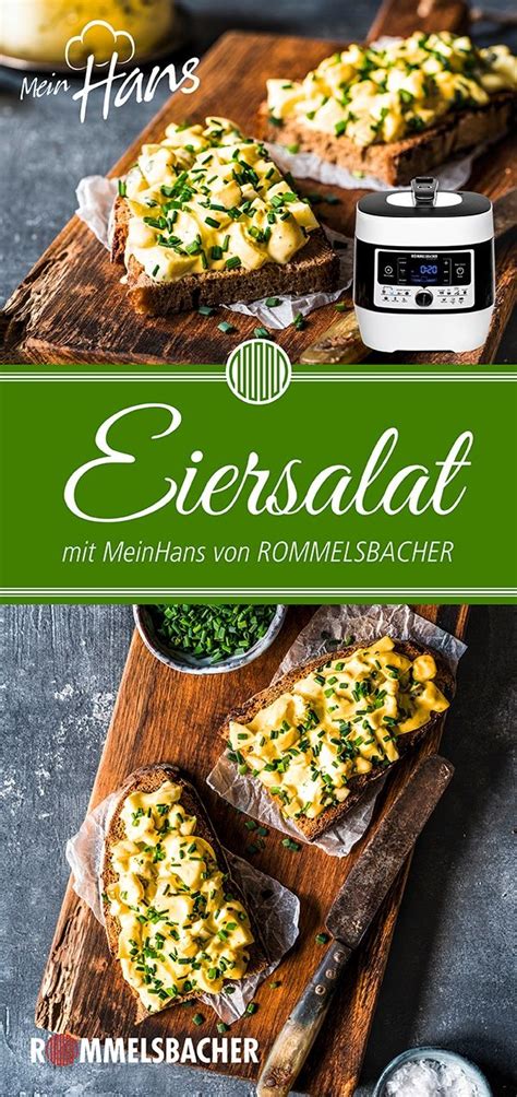 Eine kulinarische reise durch nrw. Eiersalat aus dem "MeinHans" Multikocher in 2021 | Lecker ...
