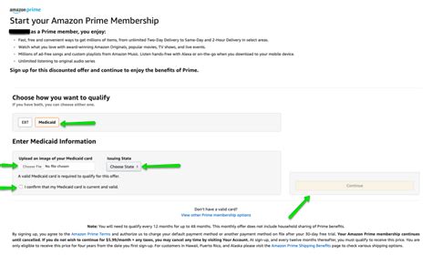 For those that are ebt or medicaid cardholders, you can sign up for a prime membership at 50% off, bringing the rate down from $12.99. Amazon Prime Discount for EBT or Medicaid 2 - Food Stamps EBT