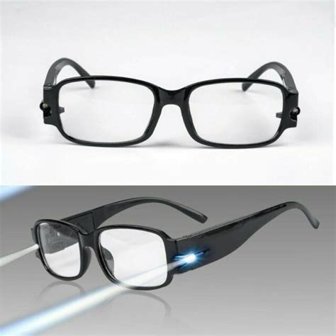 mighty sight led magnifying eye wear eyeglasses magnetic 160 magnification ebay