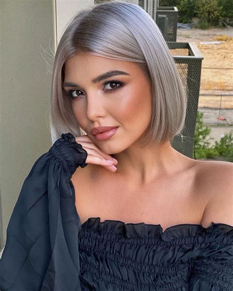 Short bob hairstyles for grey hair bob haircut and 06 09 2021 curly grey hairstyles 2021 it actually can be included into the hairstyle for women over 60 2021 since it becomes the part of the most popular hairstyle too for 2021 year the cute characteristic is liked by most of modern people without looking into their age gray hair styles 2021 10 Trending Short Bob Hairstyles in Colorful Hair Designs ...