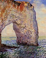 The Manneport near Etretat 1885-1886 Painting | Claude Oscar Monet Oil ...