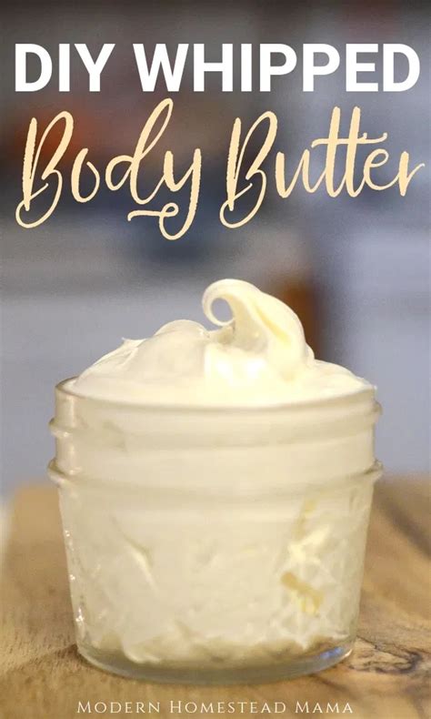 Whipped Body Butter Recipe Modern Homestead Mama Homemade Body Butter