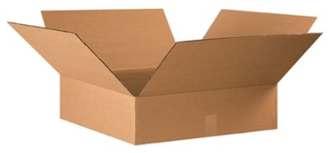 22 X 22 X 6 Flat Corrugated Cardboard Shipping Boxes 15bundle