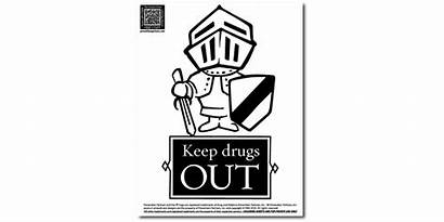 Keep Drugs Coloring Sheet Downloadable Prevention