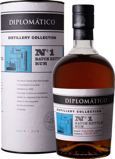 diplomático distillery collection no 1 batch kettle rum destilerias unidas s a barquisimeto