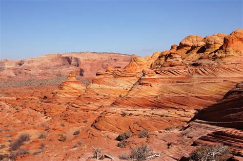 Paria Canyon Vermilion Cliffs Wilderness Arizona Usa Stock Photo