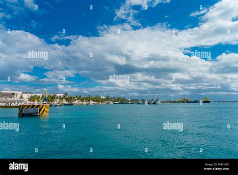 Isla Mujeres Mexico January 10 2018 Beautiful Outdoor View Of Some