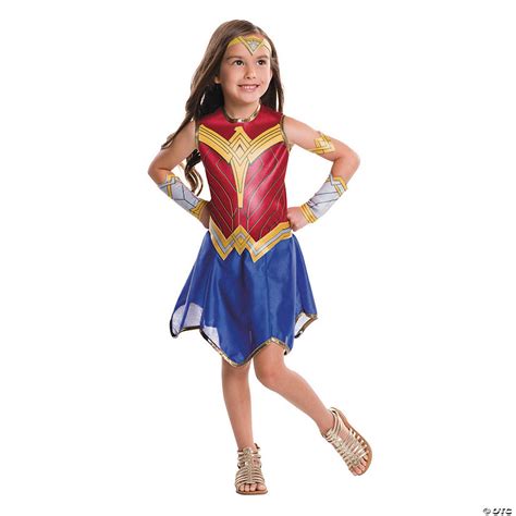 Girls Justice League Wonder Woman Costume Oriental Trading