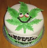 Marijuana Shaped Cake Pictures