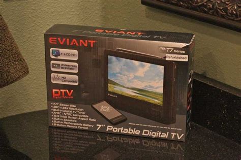 Eviant T7 Portable 7 Lcd Tv Review Audioholics