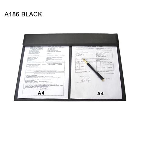 Paper desk pads offer protection and. Ever Perfect Leather Office Desk A3 File Paper Clip ...