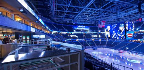 Amalie Arena The Ultimate Home Of The Tampa Bay Lightning The